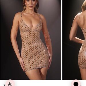 Oh Polly embellished dress US Size 2 long